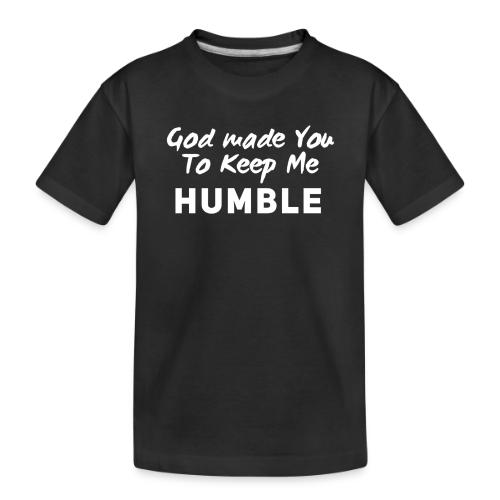 Christian humility (white) - Toddler Premium Organic T-Shirt