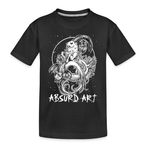 zodiac sign capricorn by Absurd Art - Toddler Premium Organic T-Shirt