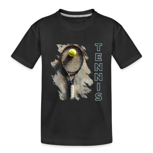 Tennis Power Play - Toddler Premium Organic T-Shirt