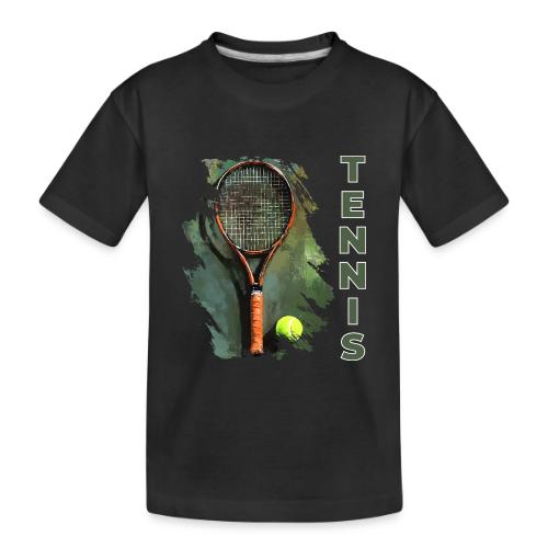 Tennis Precision Strike - Toddler Premium Organic T-Shirt