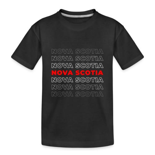 Nova Scotia Script - Toddler Premium Organic T-Shirt