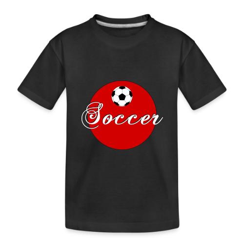 Soccer: Goal Circle - Toddler Premium Organic T-Shirt