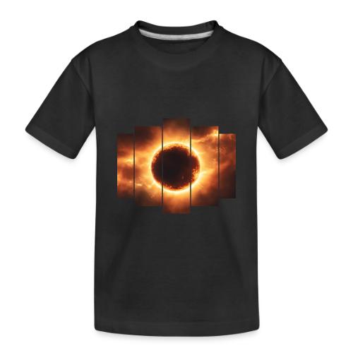 Eclipse Beyond Worlds - Toddler Premium Organic T-Shirt