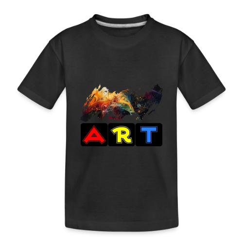 Pulse of Art - Toddler Premium Organic T-Shirt