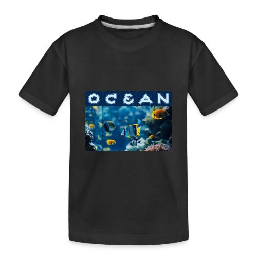 Ocean: Underwater Radiance - Toddler Premium Organic T-Shirt