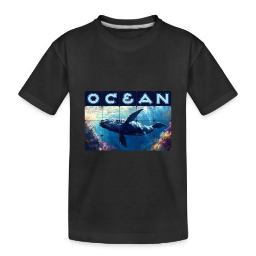 Ocean: Majestic Deep - Toddler Premium Organic T-Shirt
