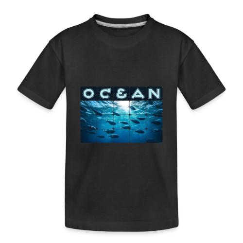 Ocean: Silver Tide - Toddler Premium Organic T-Shirt