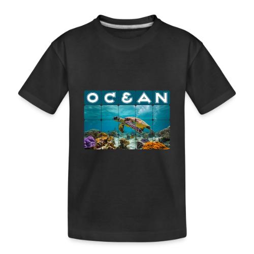 Ocean: Gentle Voyager - Toddler Premium Organic T-Shirt