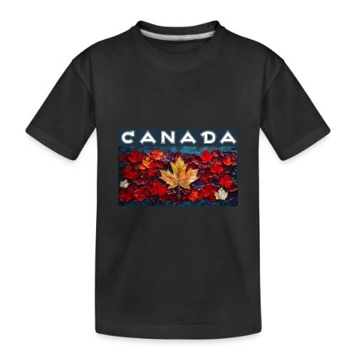 Canada's Living Canvas - Toddler Premium Organic T-Shirt