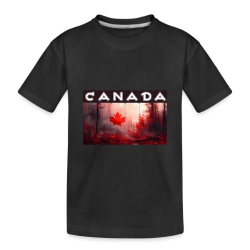 Canada Nature Vibes - Toddler Premium Organic T-Shirt