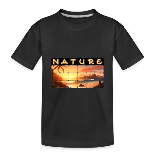 Nature: Tropical Twilight - Toddler Premium Organic T-Shirt