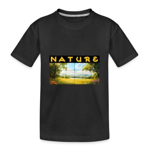 Nature: Summer Fields - Toddler Premium Organic T-Shirt