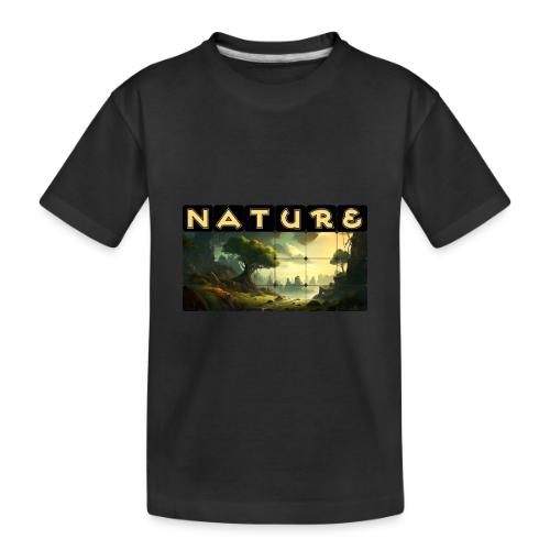 Whispers of Green Peaks - Toddler Premium Organic T-Shirt