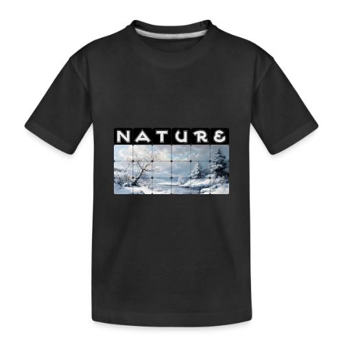 Nature: Winter Embrace - Toddler Premium Organic T-Shirt