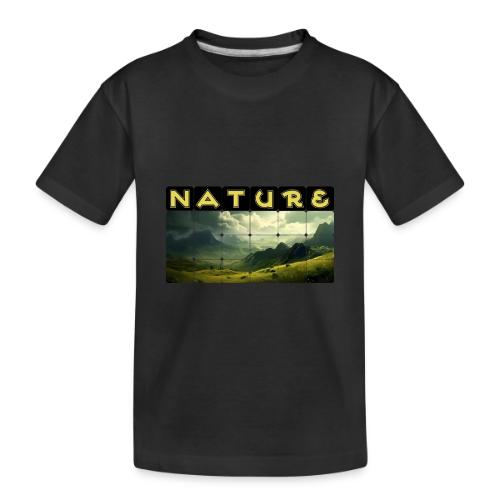 Nature: Verdant Peaks - Toddler Premium Organic T-Shirt