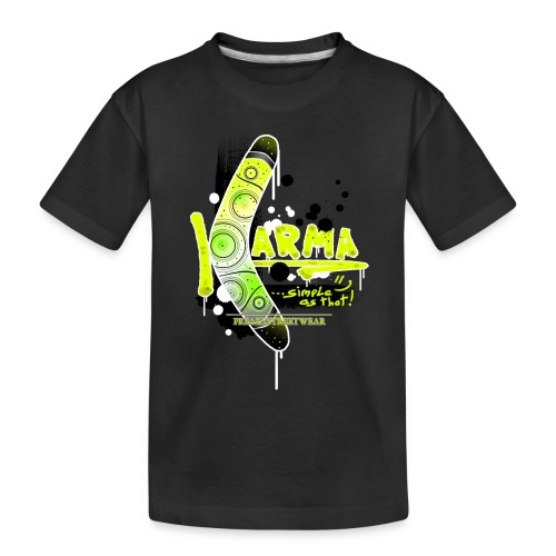 KARMA - Toddler Premium Organic T-Shirt