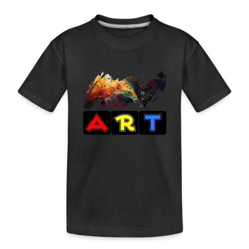 Pulse of Art - Toddler Premium Organic T-Shirt
