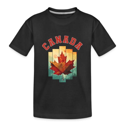 Canada’s Artistic Emblem - Toddler Premium Organic T-Shirt
