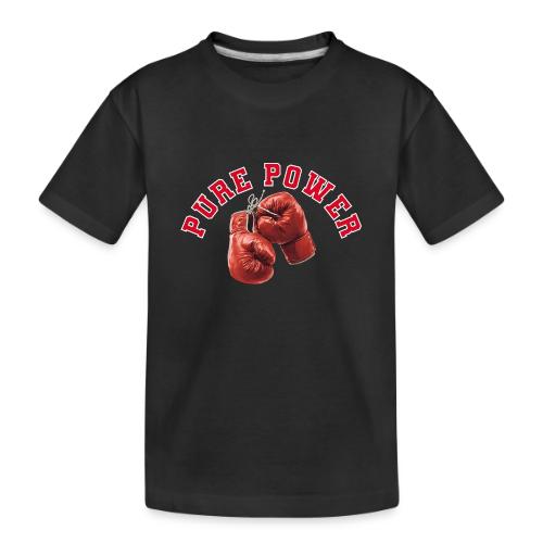 Boxing: Pure Power Punch - Toddler Premium Organic T-Shirt
