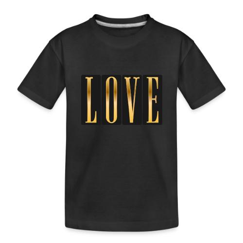 Golden Love - Toddler Premium Organic T-Shirt