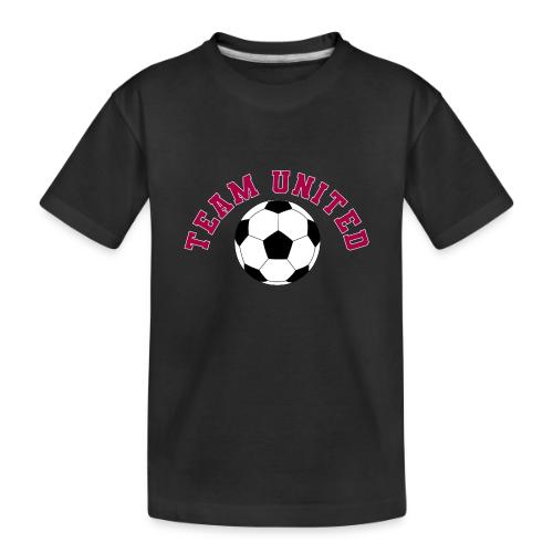 Team United Soccer Ball Sports Design - Toddler Premium Organic T-Shirt