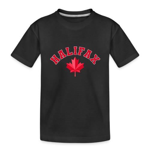 Halifax with maple leaf - Toddler Premium Organic T-Shirt