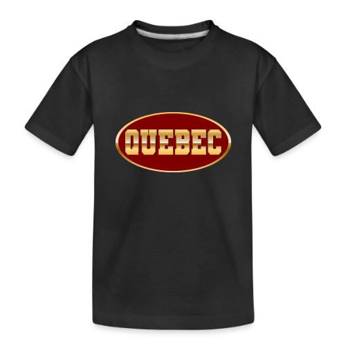 Quebec Gleams - Toddler Premium Organic T-Shirt