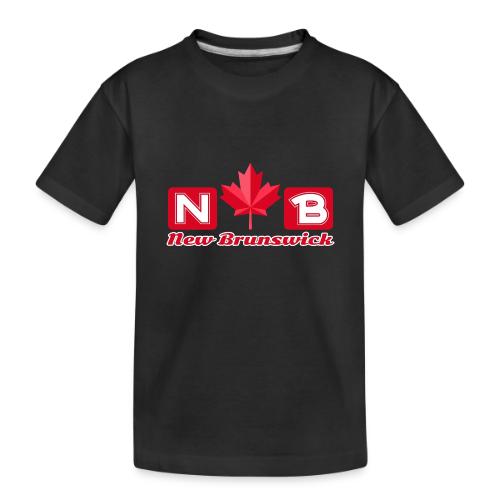 New Brunswick, province of Canada - Toddler Premium Organic T-Shirt