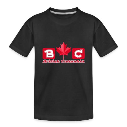 British Columbia, province of Canada - Toddler Premium Organic T-Shirt