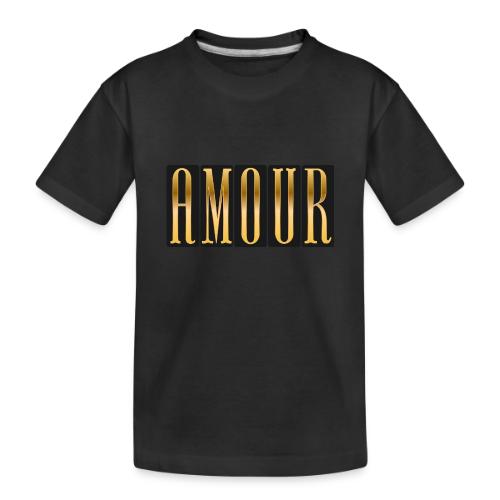 Golden Love - Toddler Premium Organic T-Shirt
