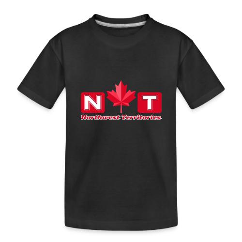 Canada: Northern Identity Emblem - Toddler Premium Organic T-Shirt