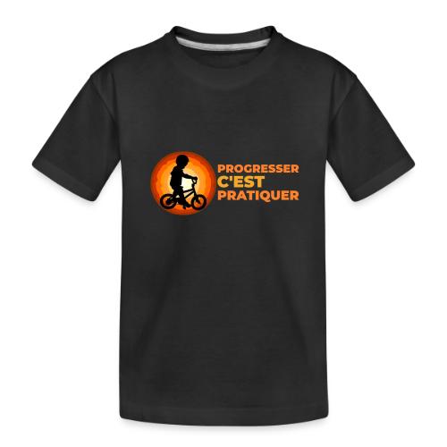 On the Move Towards Progress - Toddler Premium Organic T-Shirt