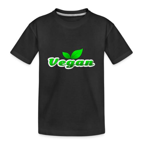 Pure Vegan Leaves - Toddler Premium Organic T-Shirt