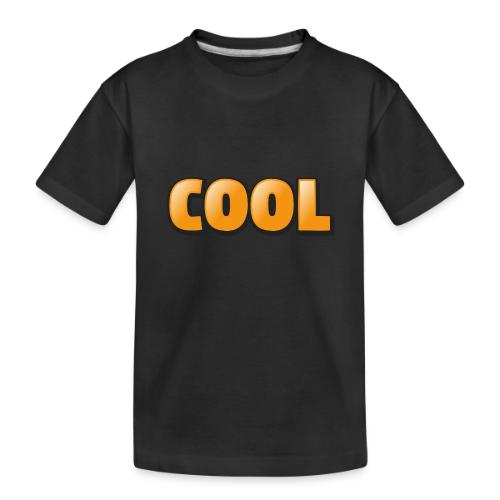 Cool 3D Word Design – Bold Chill Style - Toddler Premium Organic T-Shirt