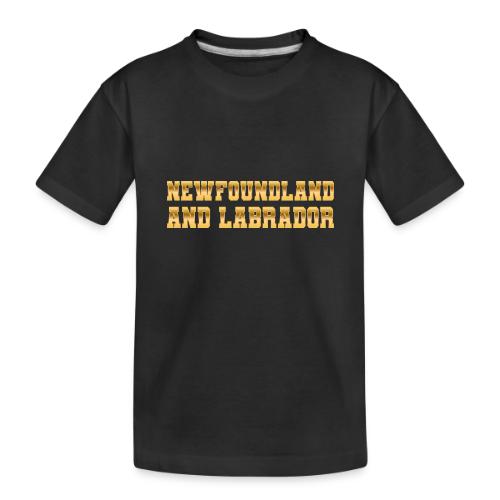 Newfoundland and Labrador - Toddler Premium Organic T-Shirt
