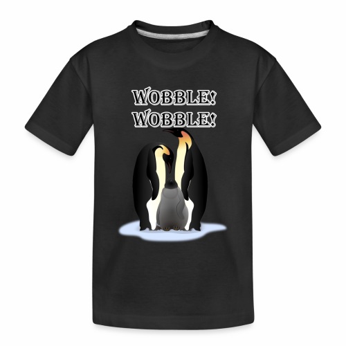 Wobbley Penguin - Toddler Premium Organic T-Shirt
