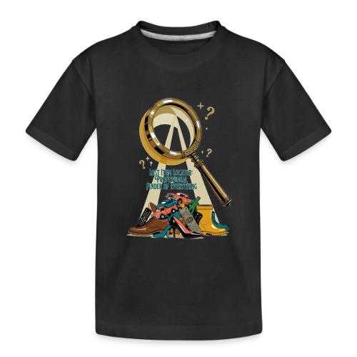 Lost Item Locator T Shirt, Professional Finder Mug - Toddler Premium Organic T-Shirt