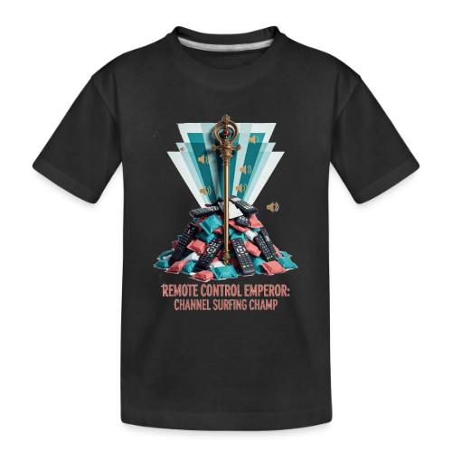 Remote Control Emperor T Shirt - Toddler Premium Organic T-Shirt