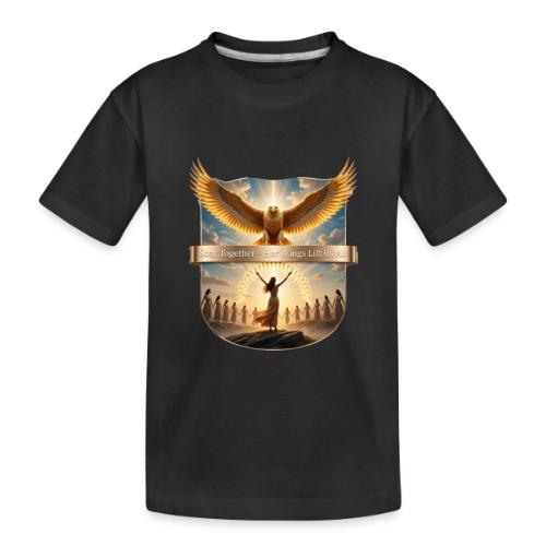 Women’s Day Eagle Matriarch T Shirt,, Gift for Mom - Toddler Premium Organic T-Shirt