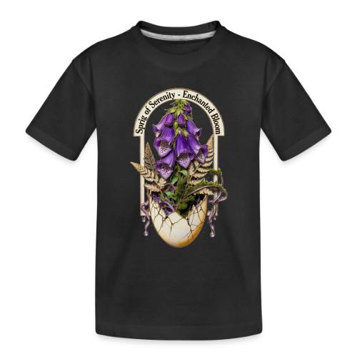 Spring Serenity Foxglove Tee, Easter Gift for wife - Toddler Premium Organic T-Shirt