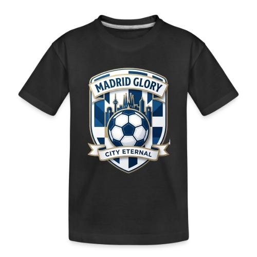 Madrid Skyline Glory T Shirt, Madrid Fan Gift - Toddler Premium Organic T-Shirt