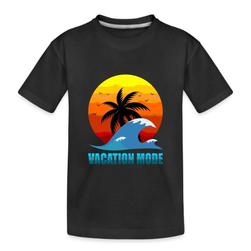 Vacation mode: Sunset Escape - Toddler Premium Organic T-Shirt