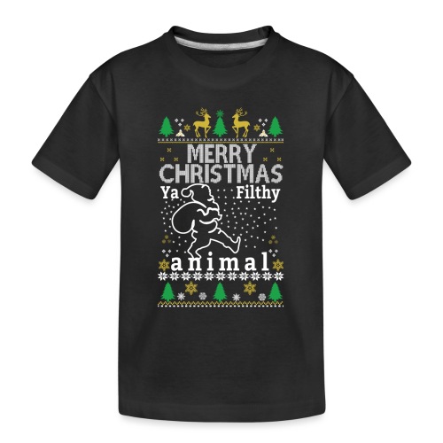 Merry Christmas from Johny ! - Toddler Premium Organic T-Shirt