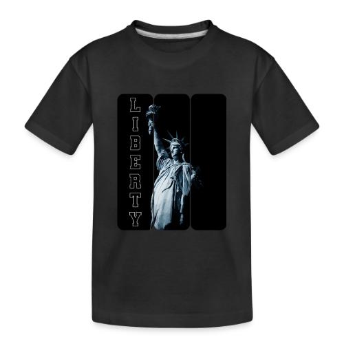 USA: Vertical Liberty - Toddler Premium Organic T-Shirt
