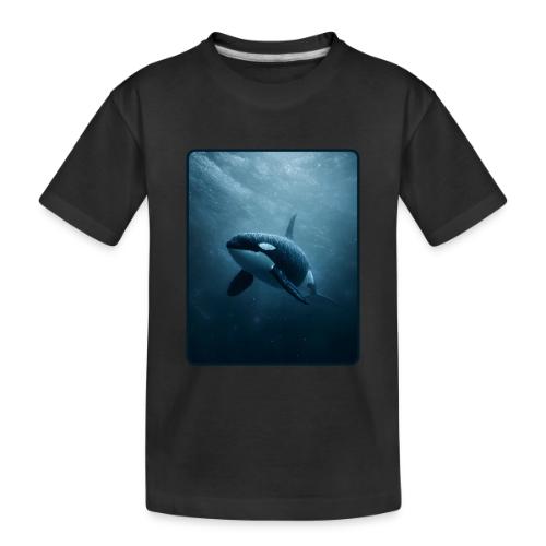 Orca Ocean Wildlife Design - Toddler Premium Organic T-Shirt