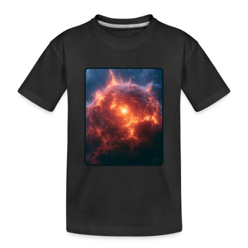 Exploding Supernova Space Art - Toddler Premium Organic T-Shirt