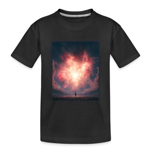 Supernova Sky Sci-Fi Artwork - Toddler Premium Organic T-Shirt