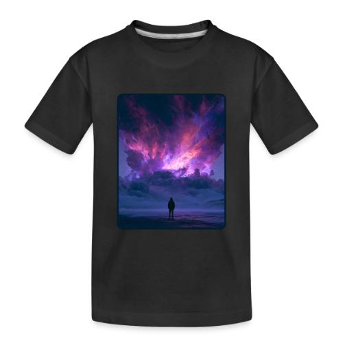 Cosmic Supernova Night Design - Toddler Premium Organic T-Shirt