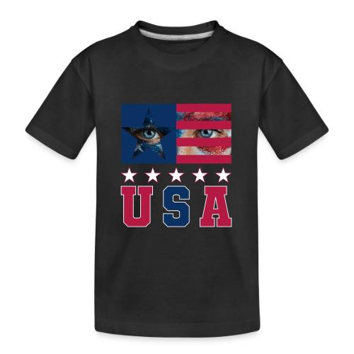 Stars and Vision USA - Toddler Premium Organic T-Shirt