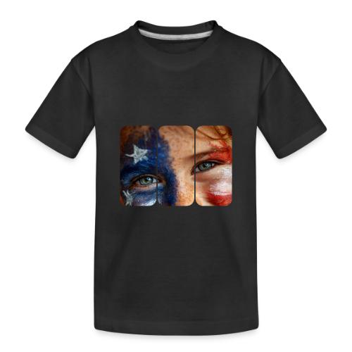 USA: Patriot Gaze - Toddler Premium Organic T-Shirt